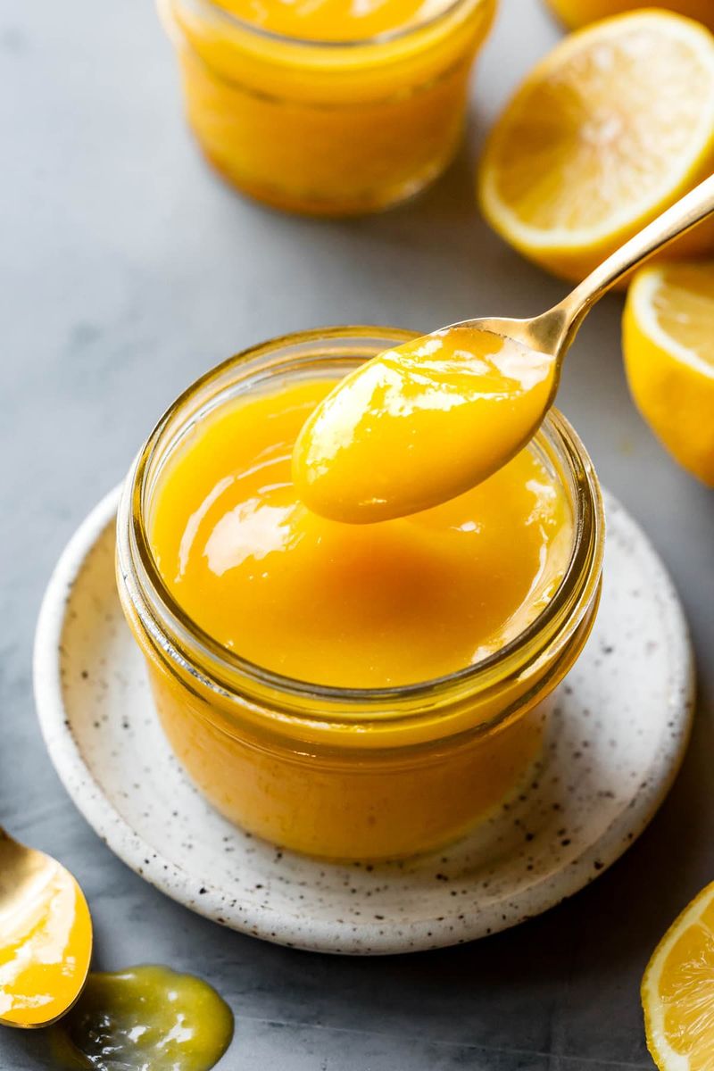 Bake Lemon Curd with Egg Yolks