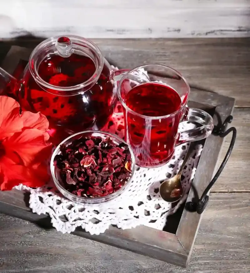Infuse With Hibiscus Flowers for a Tangy, Ruby-Red Brew