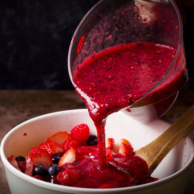 Blend Into a Berry Sauce