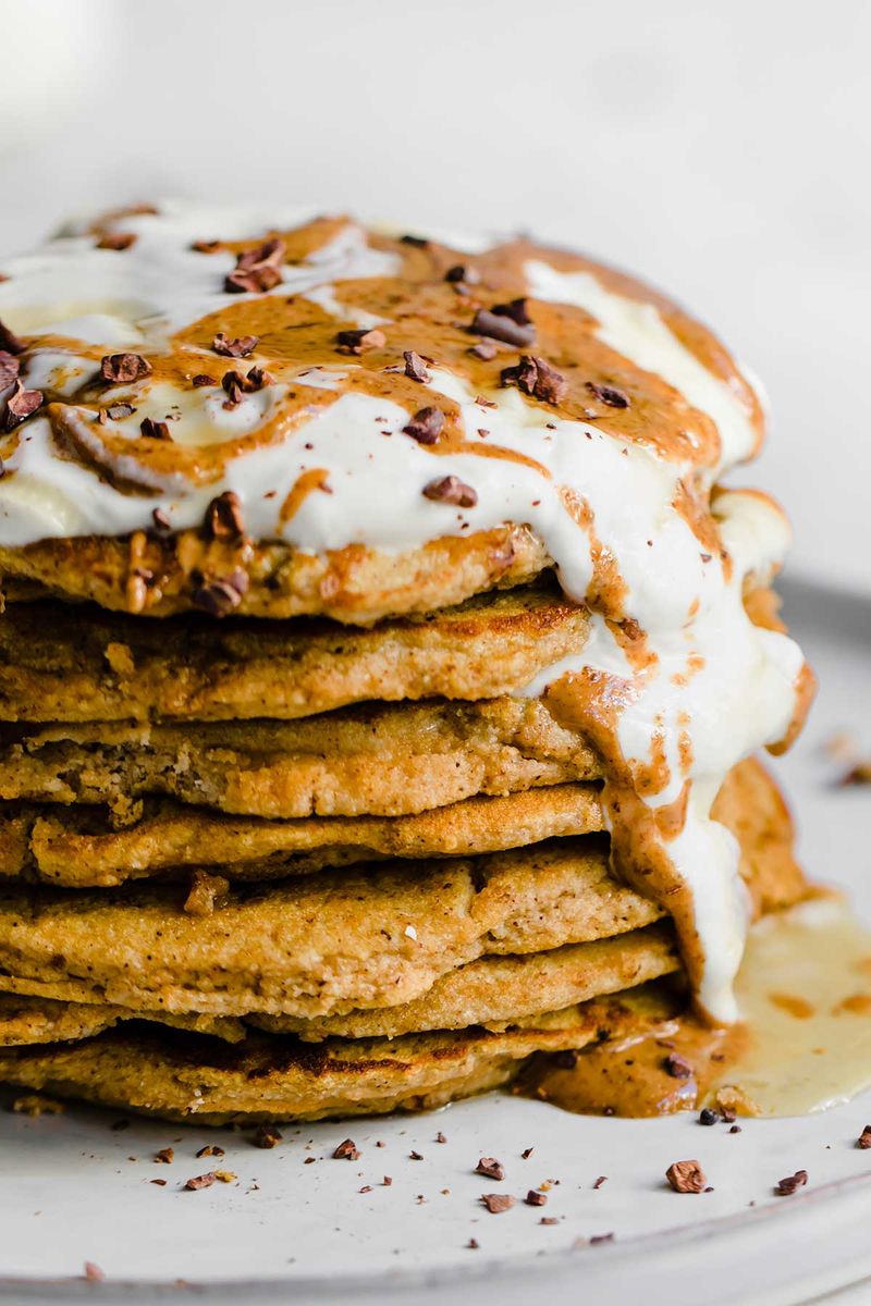 Drizzled Over Pancakes