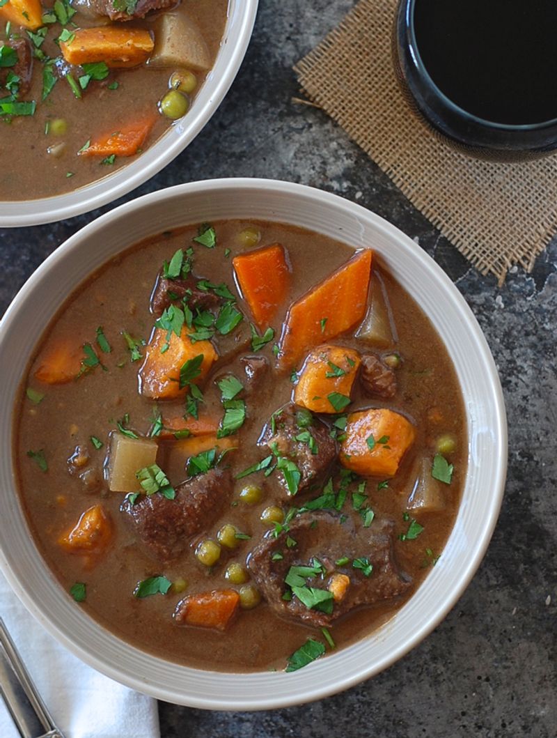 Roasted Root Vegetable Stew