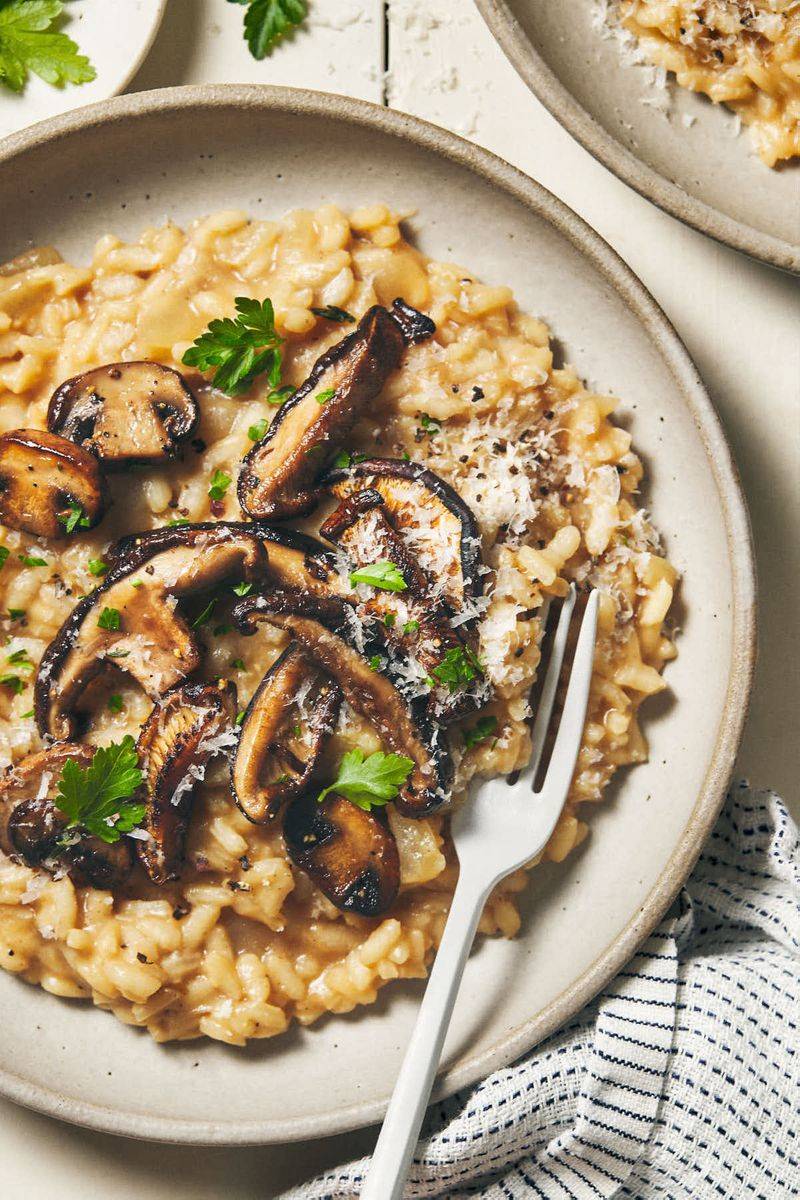 Mushroom Risotto Done Right