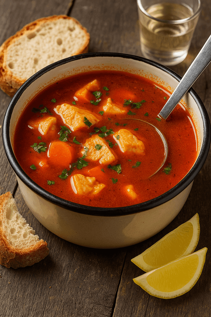 Riblja Corba (Balkan Fish Soup)
