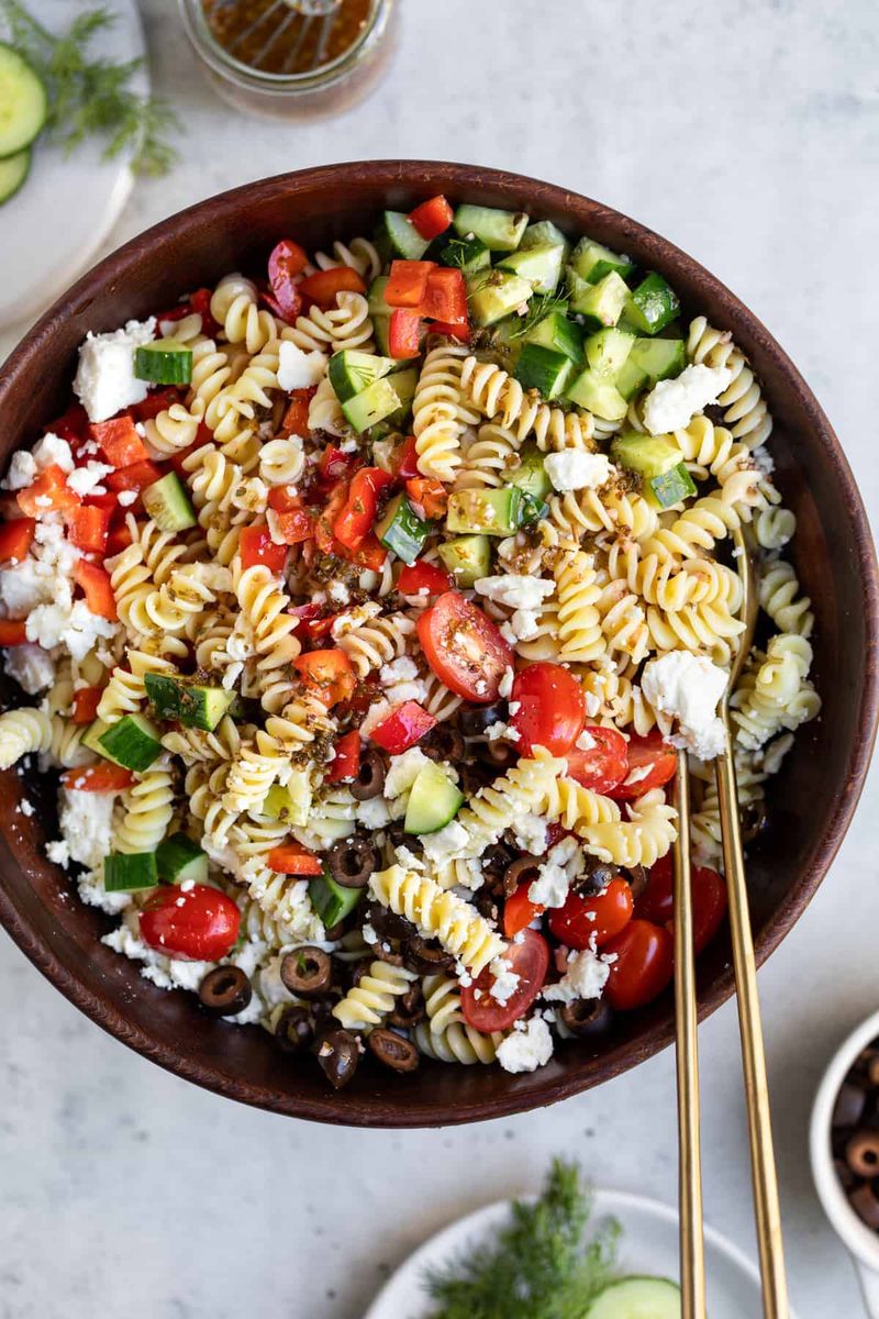 Pasta Salad That Actually Tastes Good Cold