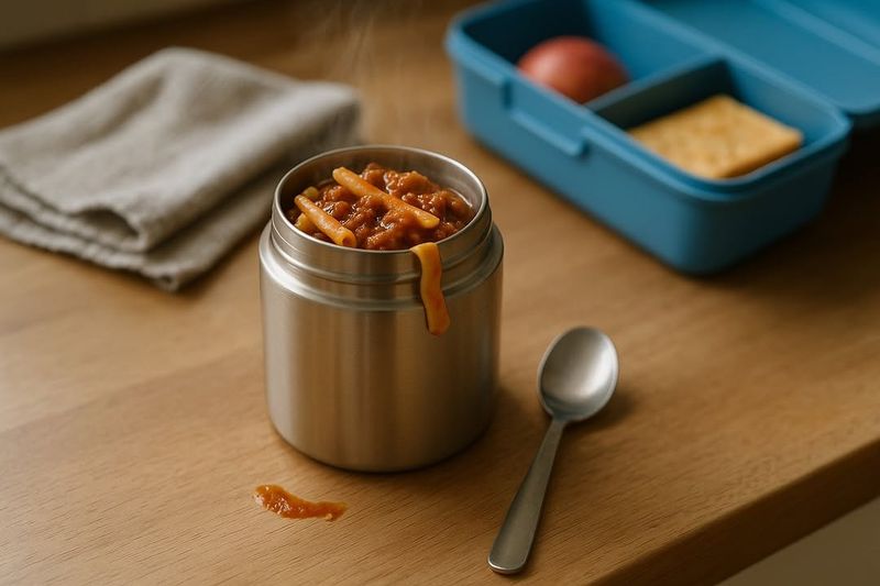 Leftover Stir-Fry in a Thermos