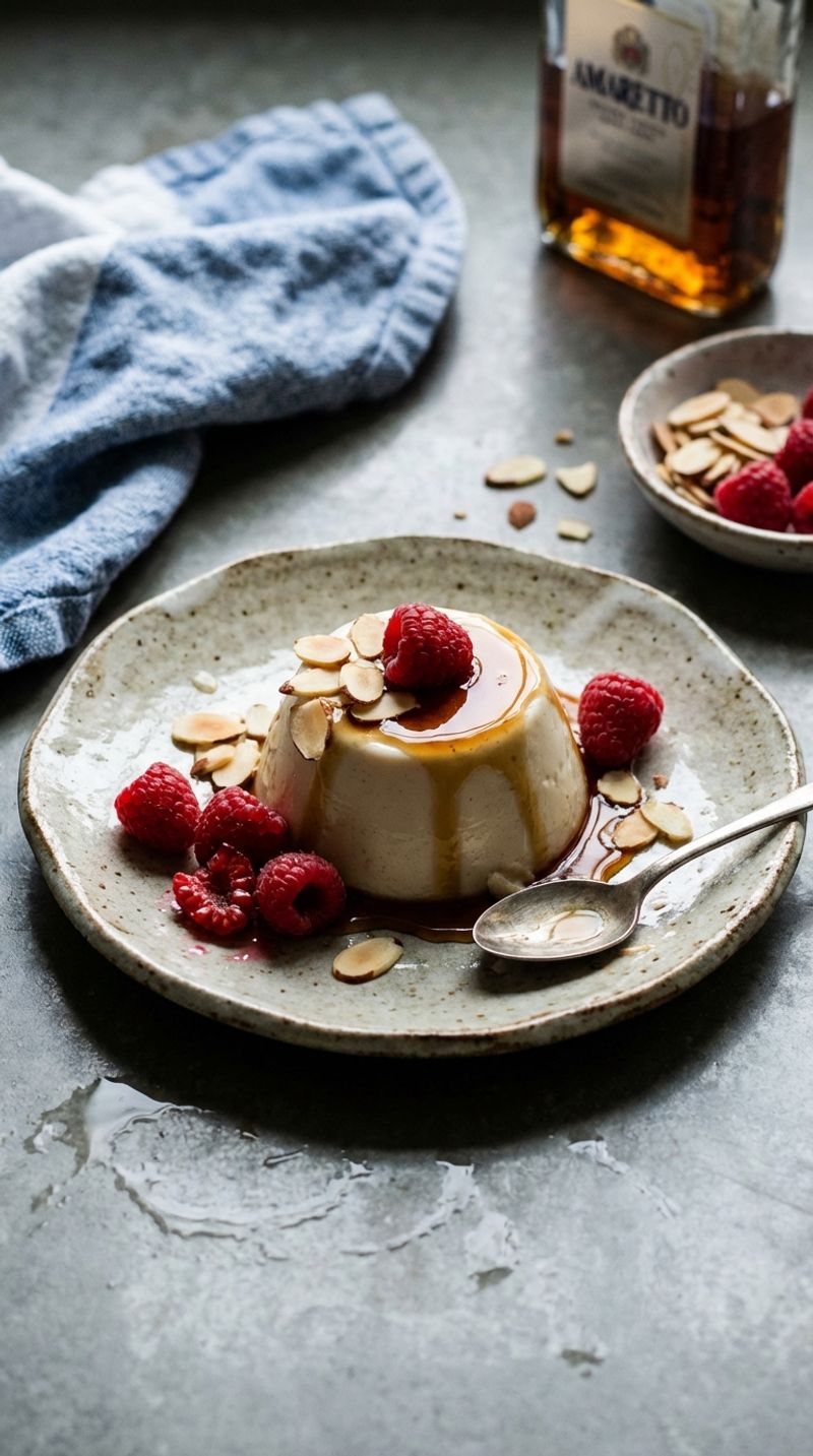 Almond Panna Cotta