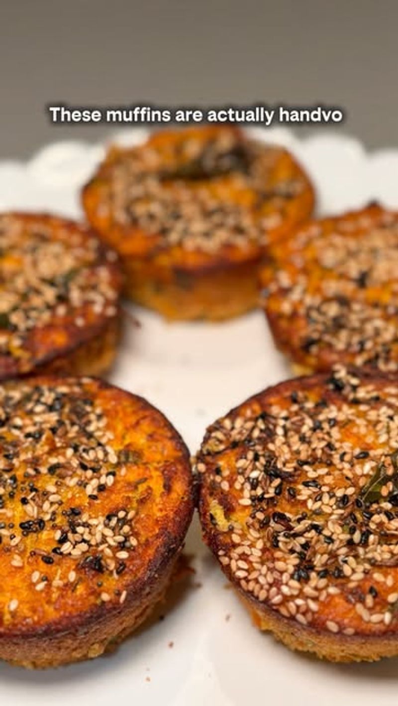 Onion Bhaji Muffins
