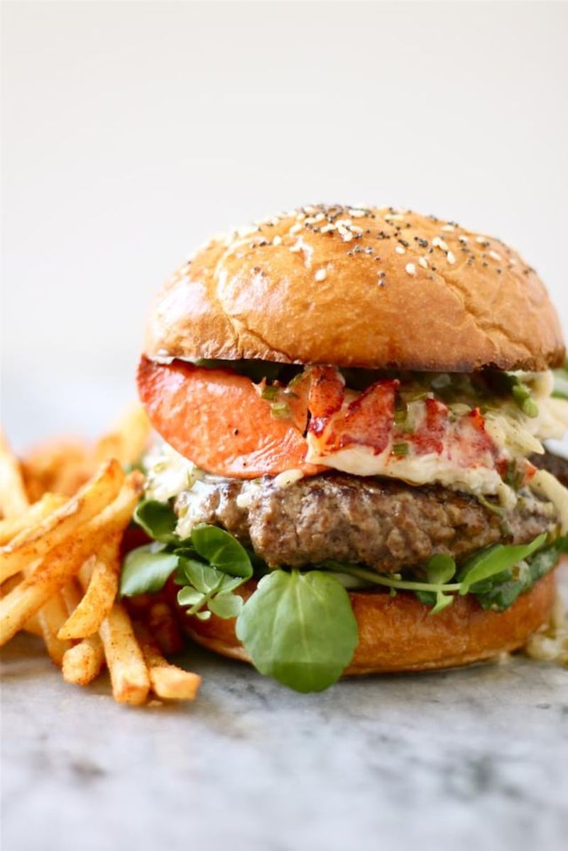 Surf and Turf Burger