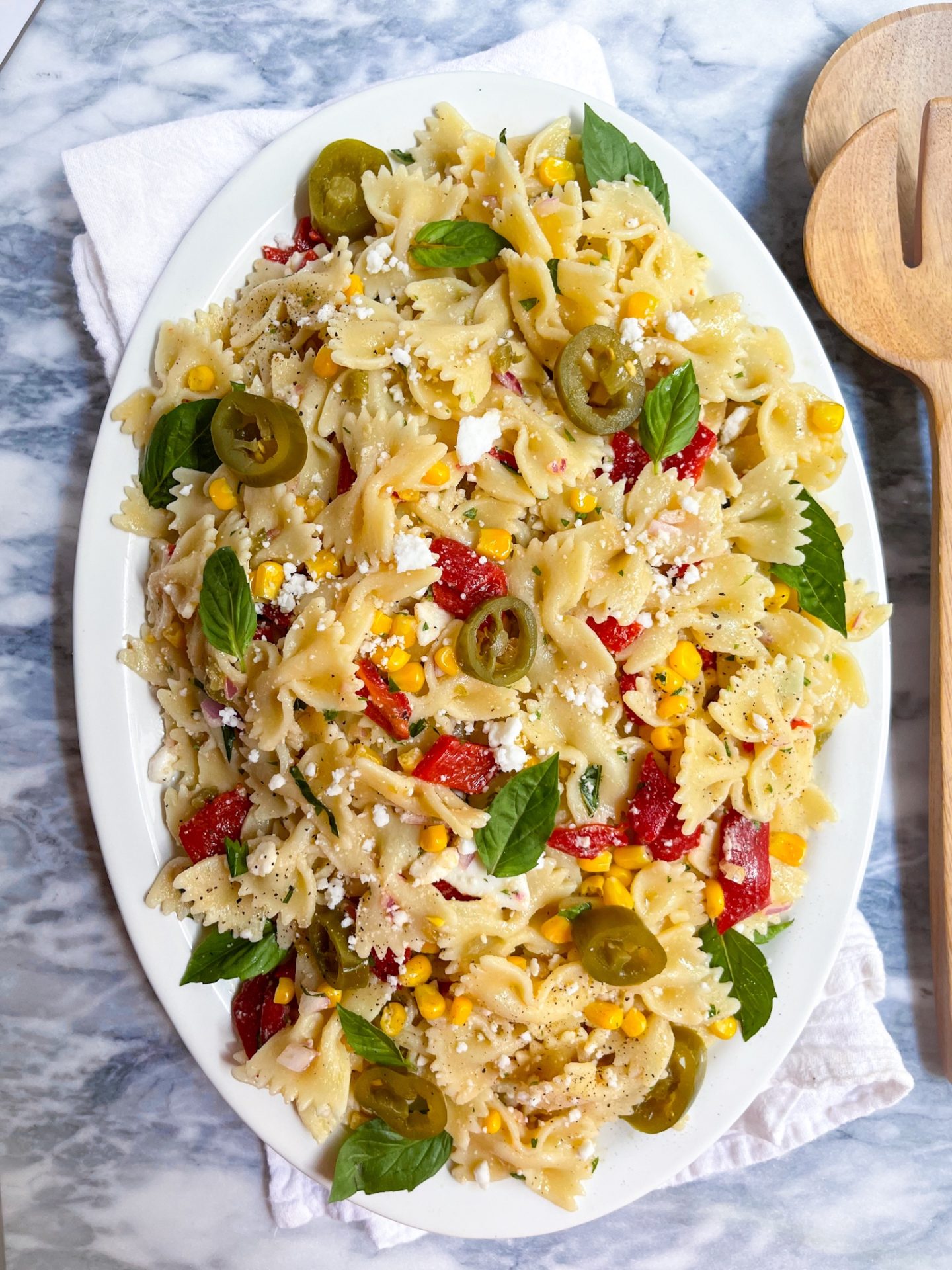 Sweetcorn Pasta Salad
