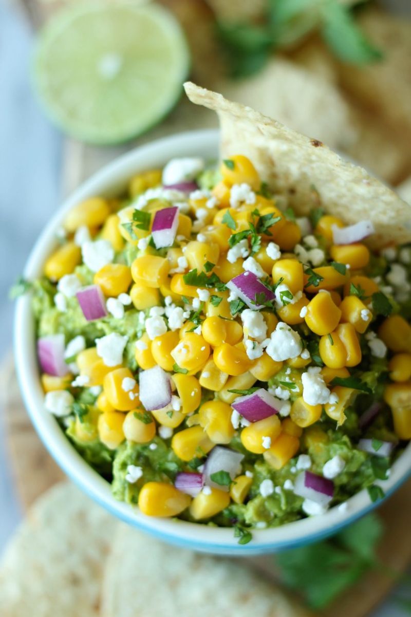 Sweetcorn Guacamole