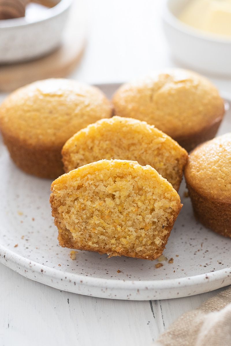 Honey Cornbread Muffins