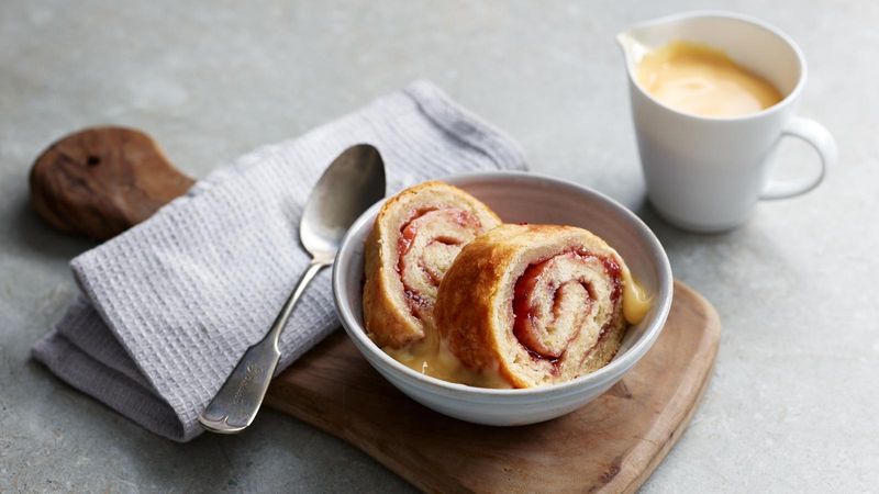 Baked Jam Roll