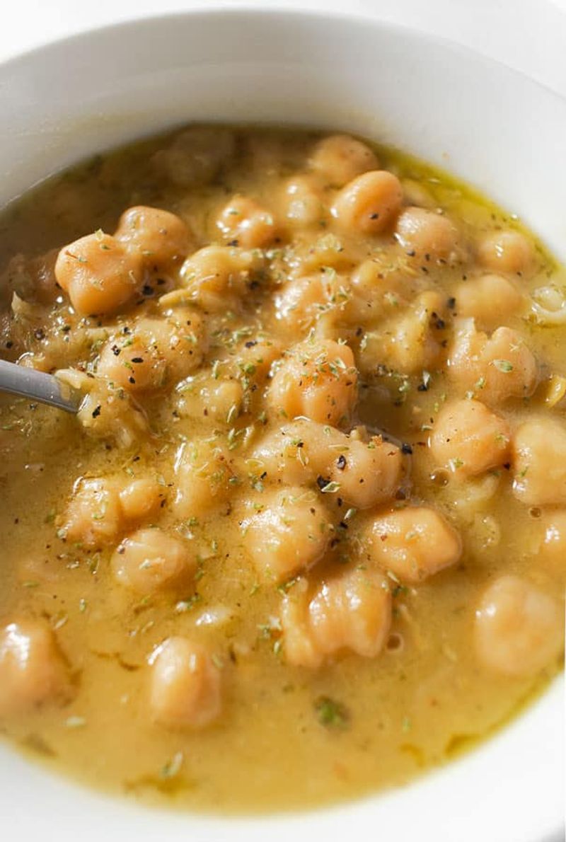 Revithada (Slow-Cooked Chickpea Soup)