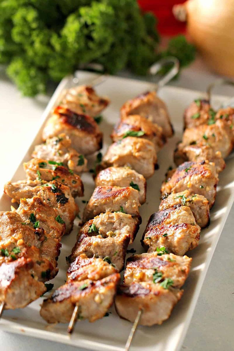 Raznjici (Pork Skewers)