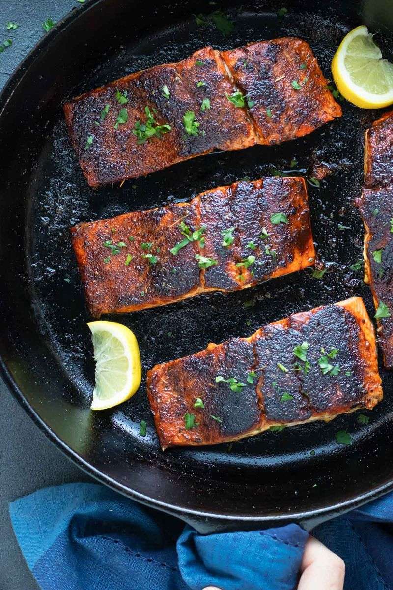 Cajun Blackened Salmon