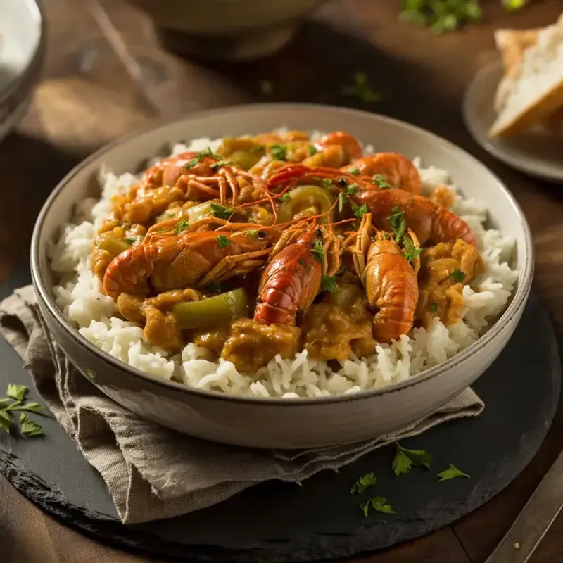Louisiana Crawfish Etouffee