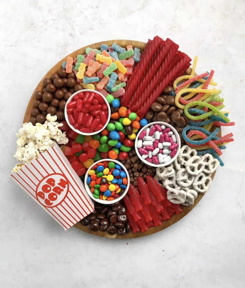 The Movie Night Snack Board
