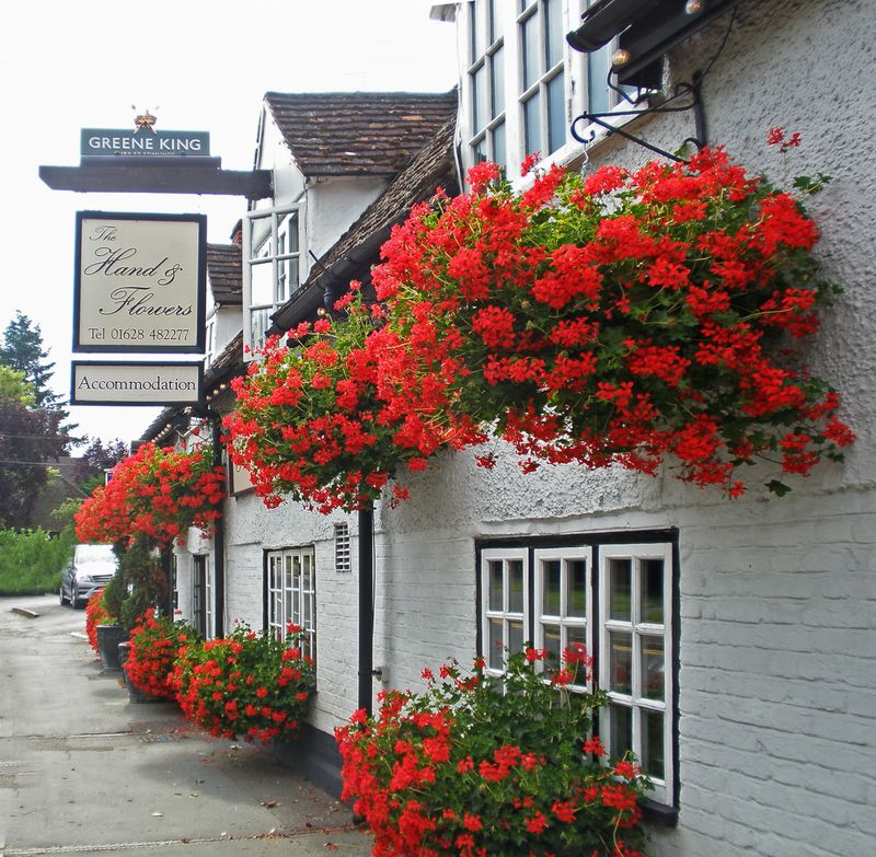 The Hand and Flowers, Marlow, Buckinghamshire