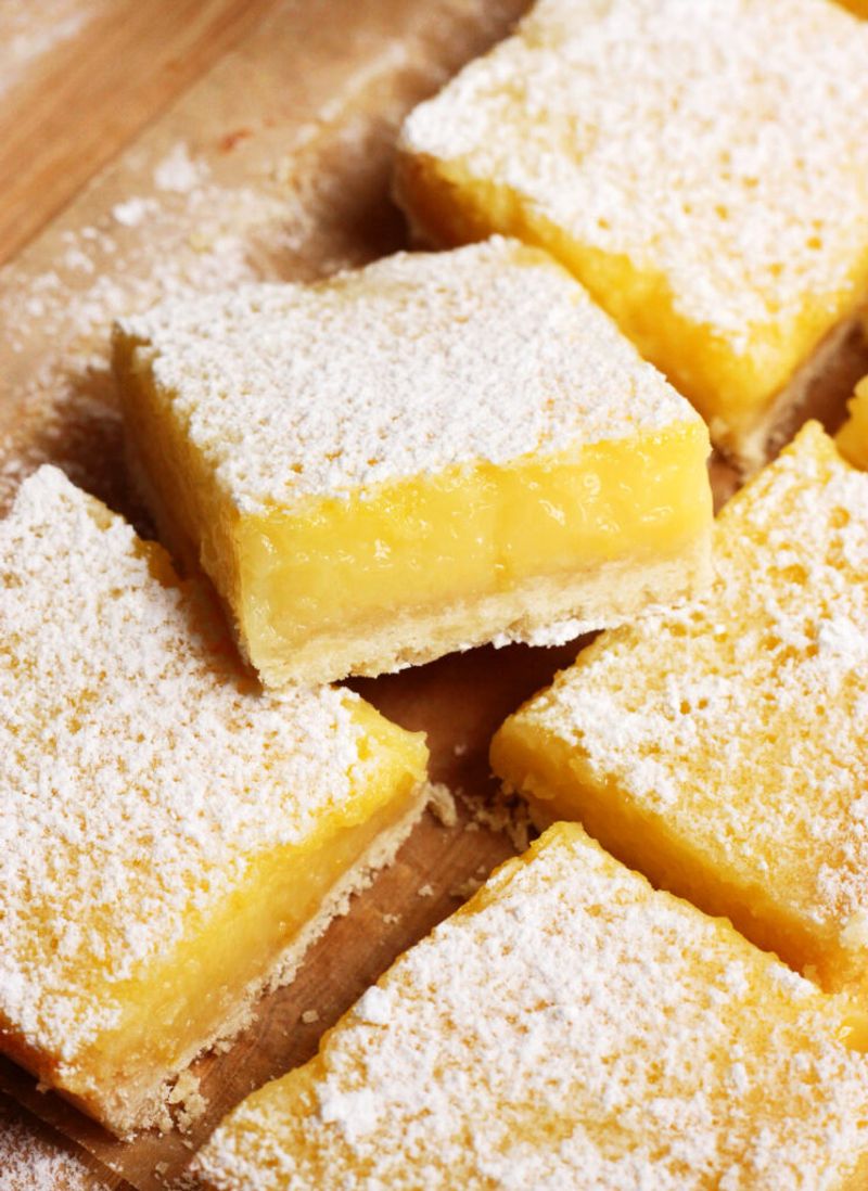 One-Bowl Mini Lemon Bars
