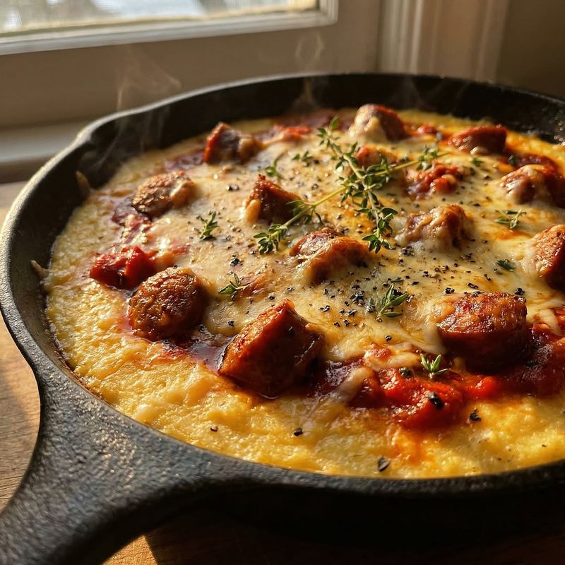 Chorizo And Roasted Pepper Savoury Pancakes