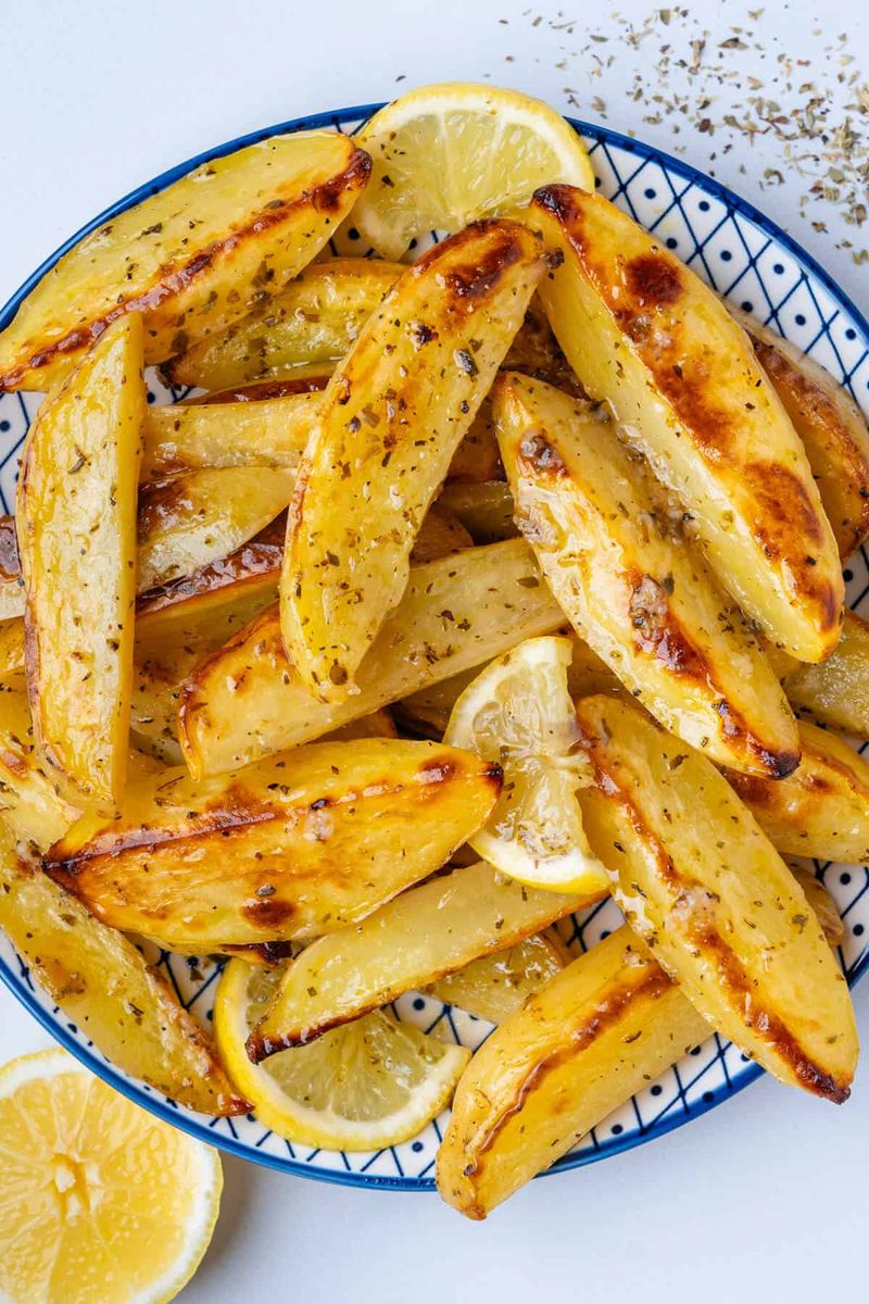 Greek Lemon Potatoes