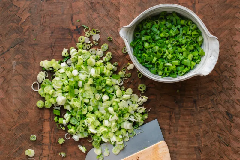 Sliced Green Onions