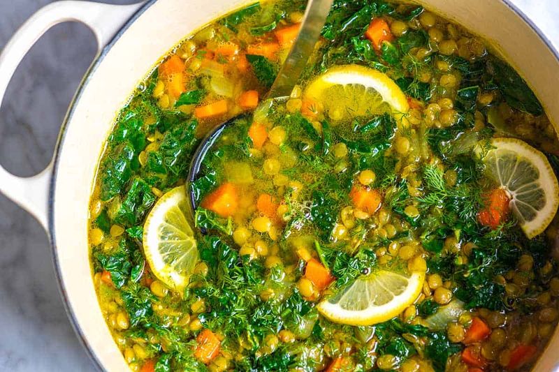Lentil Soup with Lemon and Cumin