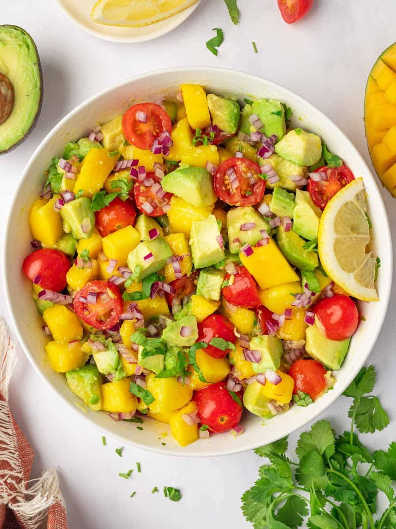 Tomato Mango Salad