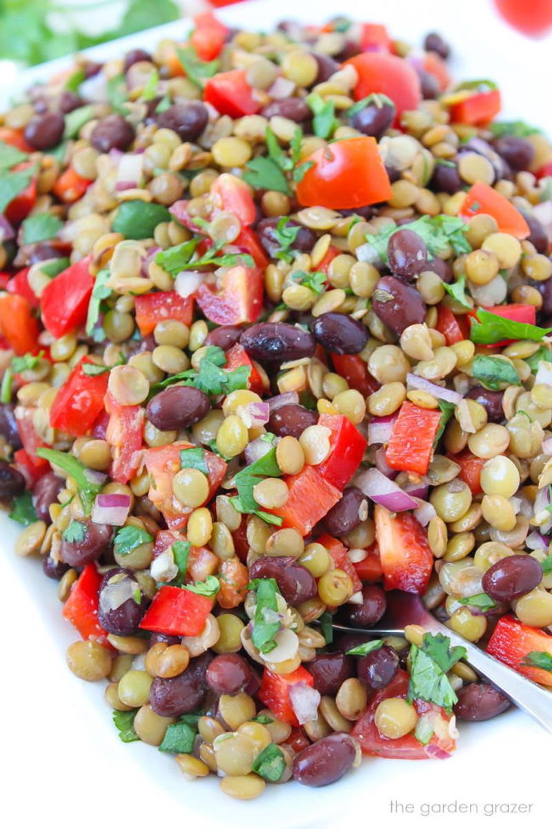 Tomato and Lentil Salad