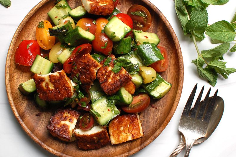 Cube It Into a Mediterranean Salad
