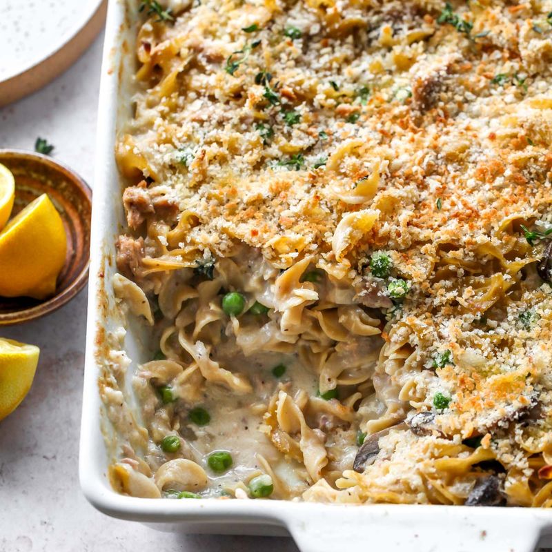 Revamped Tuna Noodle Casserole