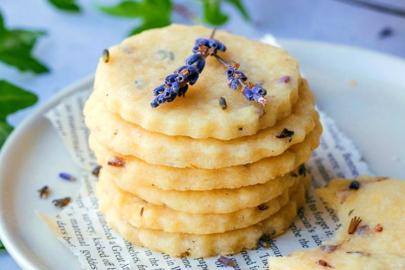 Honey Lavender Shortbread