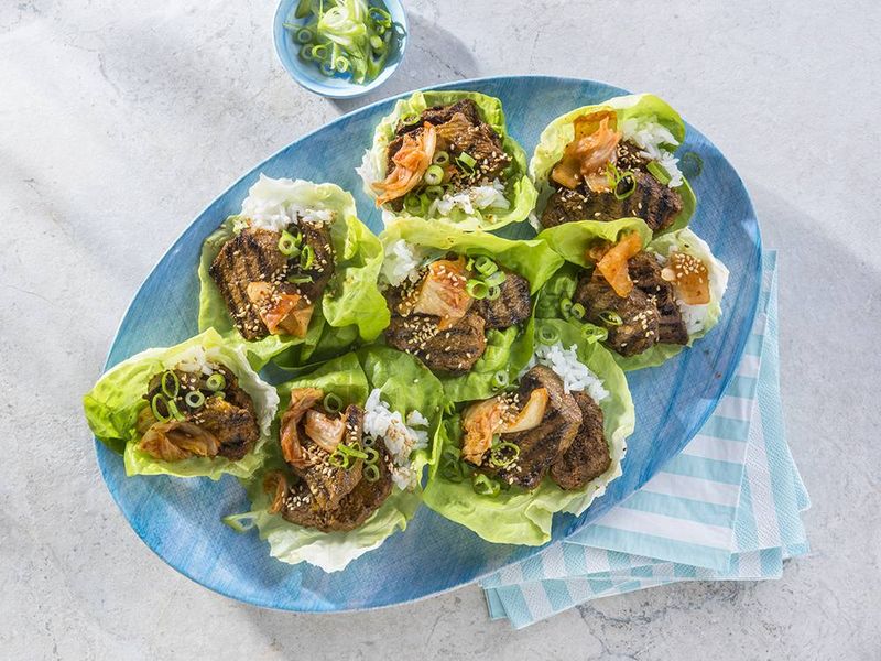Korean BBQ Beef Wrap