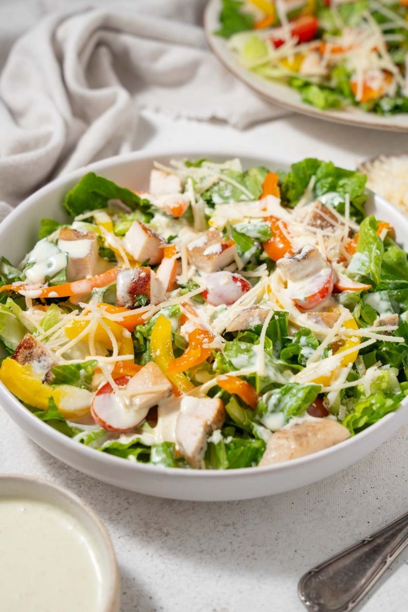 Greek Yogurt Chicken Caesar Salad