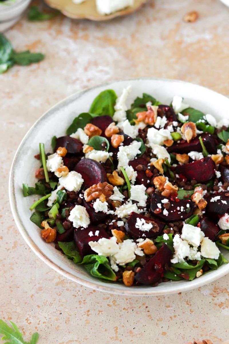 Lentil and Roasted Beet Salad