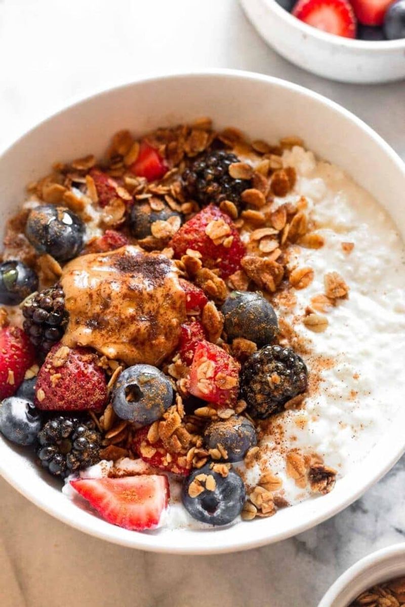 Cottage Cheese and Veggie Bowl