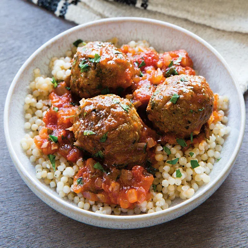 Turkey Meatball Couscous Bowl
