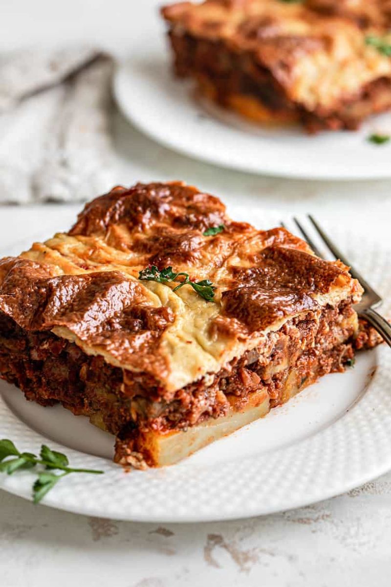Moussaka (Greek Eggplant Bake)