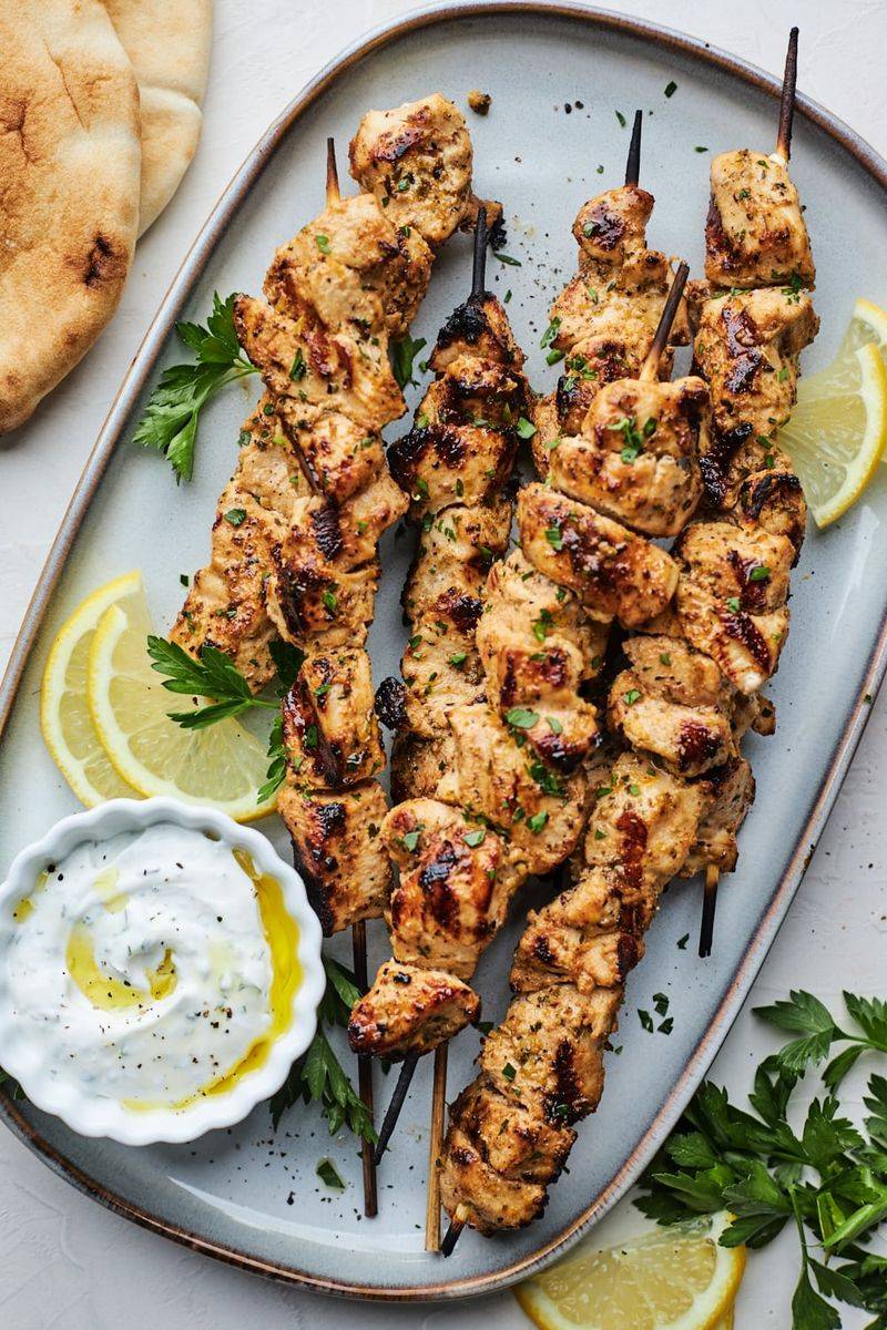 Grilled Souvlaki Skewers