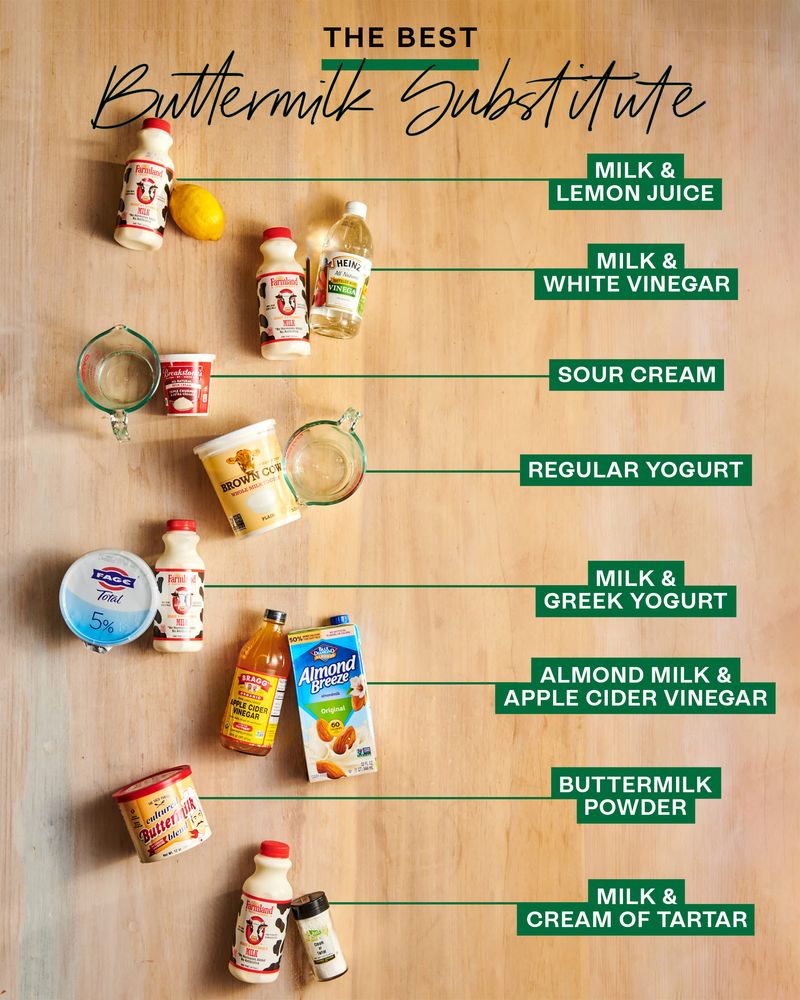 Substitute Buttermilk for Regular Milk