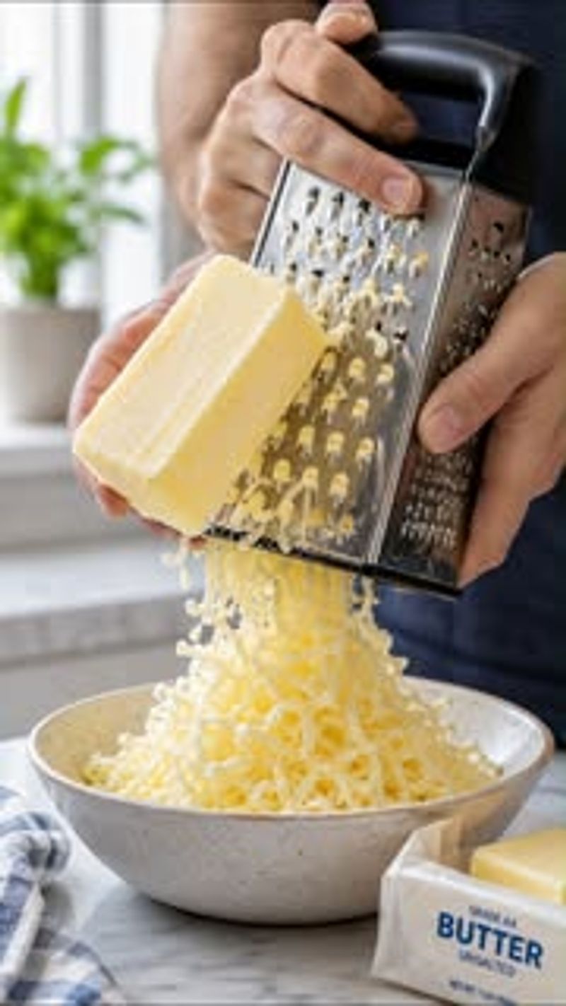 Grate Frozen Butter for Flakier Biscuits and Pie Crusts