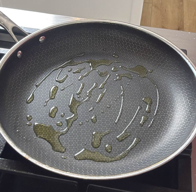 Not Letting the Pan Get Hot Enough Before Adding Onions