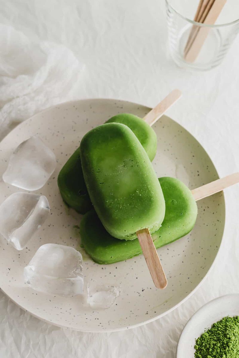 Matcha Green Tea Lollies