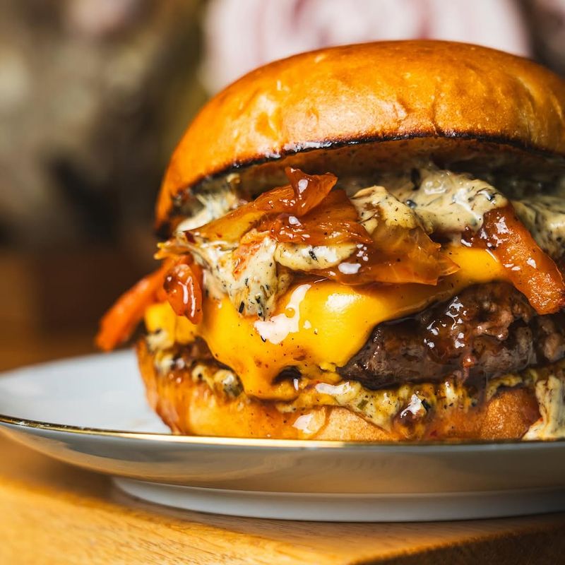 Korean Bulgogi Beef Burger