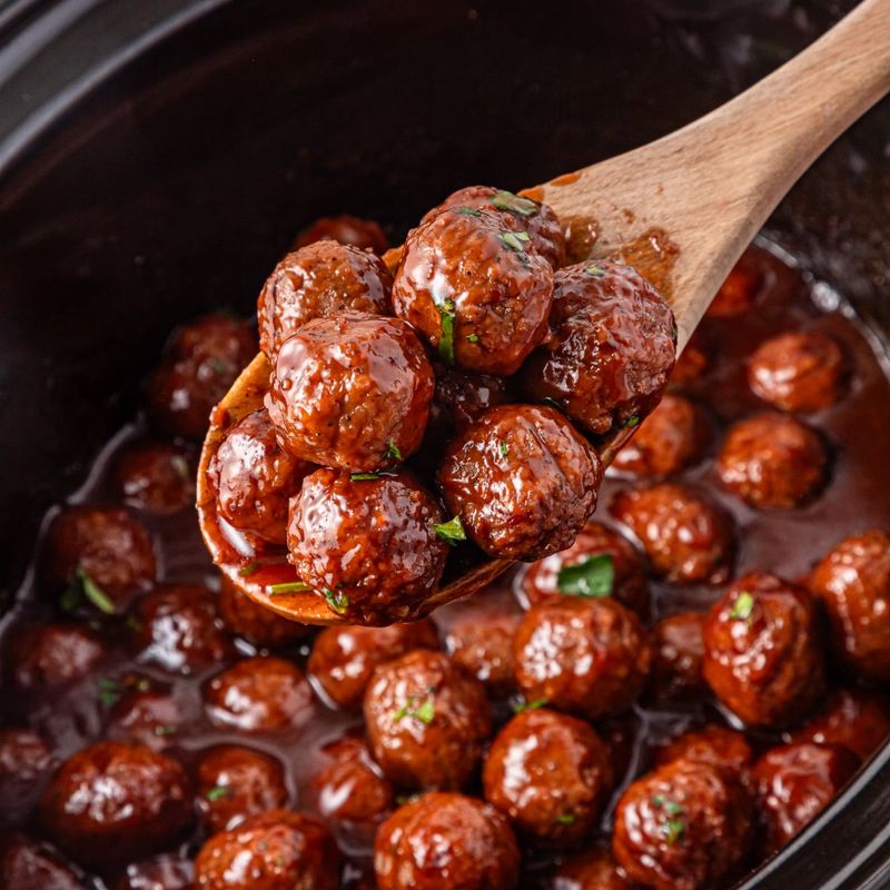 Meatballs in BBQ Sauce