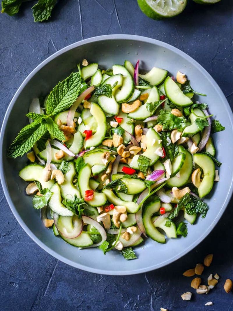 Vietnamese Cucumber And Peanut Salad
