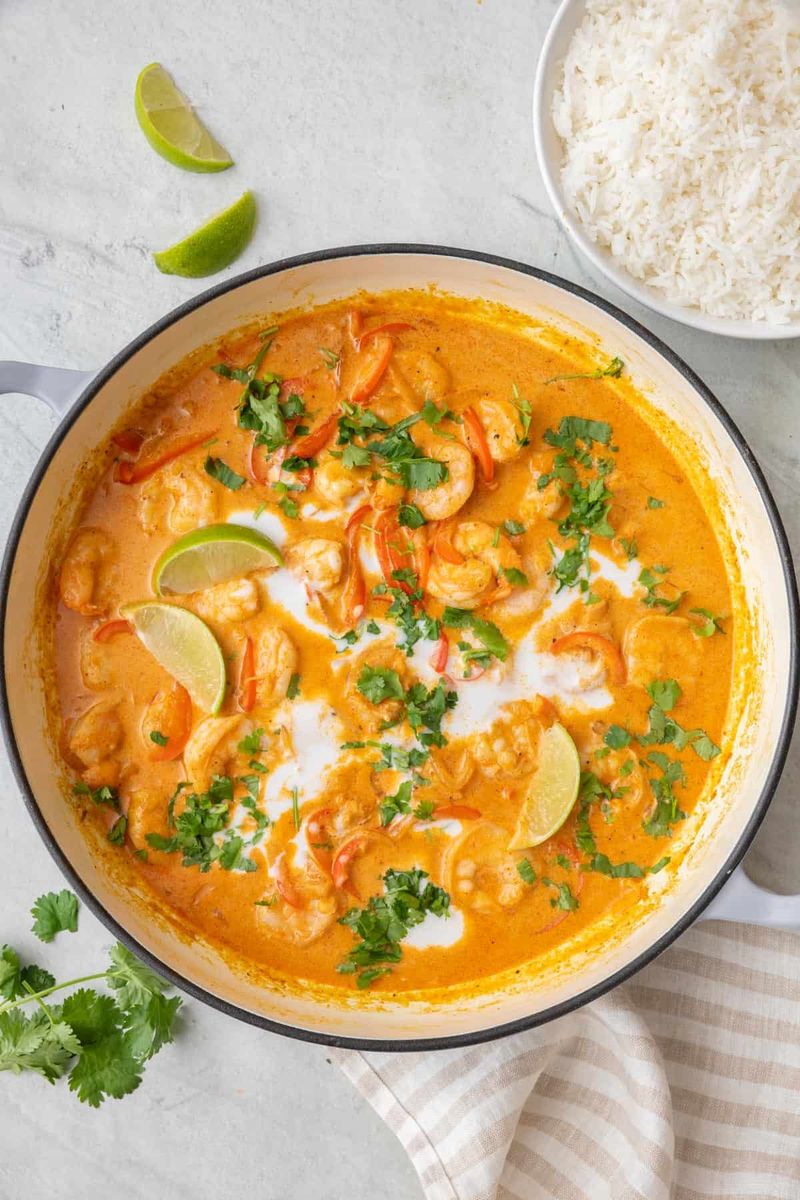 Coconut Milk Prawn Curry Vietnamese Style