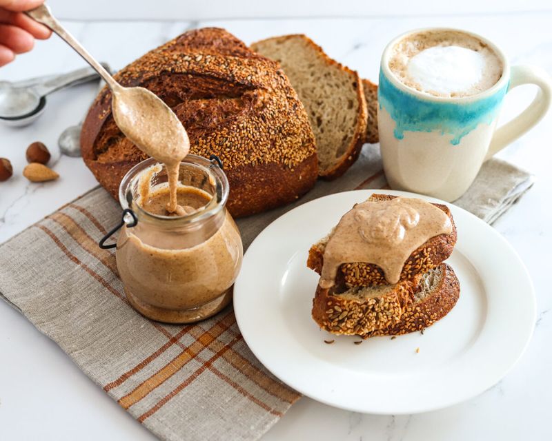 Hazelnut Spread on Toast