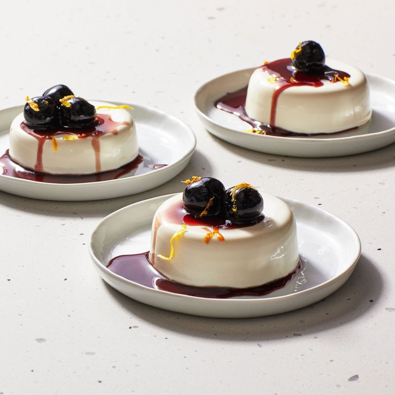Creamy Nutmeg Panna Cotta
