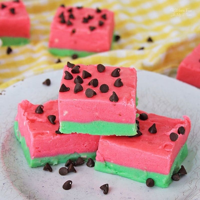 Watermelon Fudge